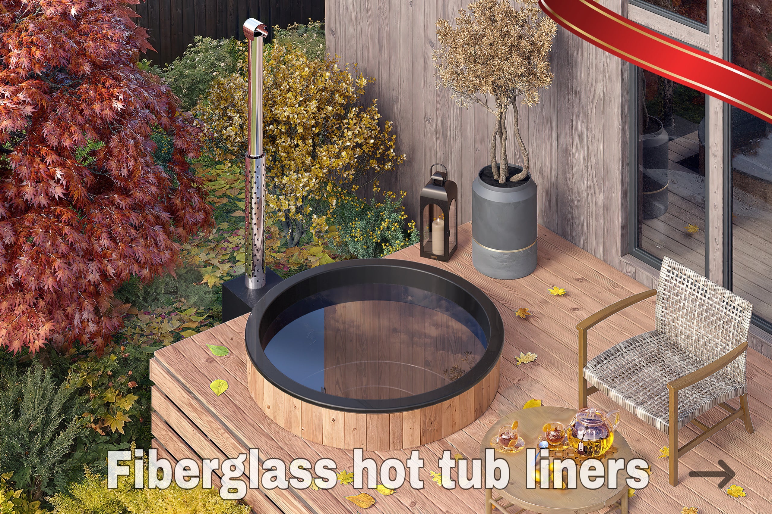 Fiberglass Hot Tub Liners