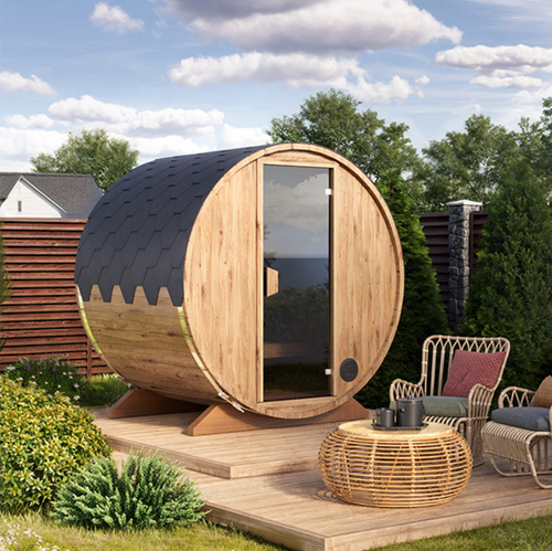 1,6m Outdoor Sauna for 3 persons