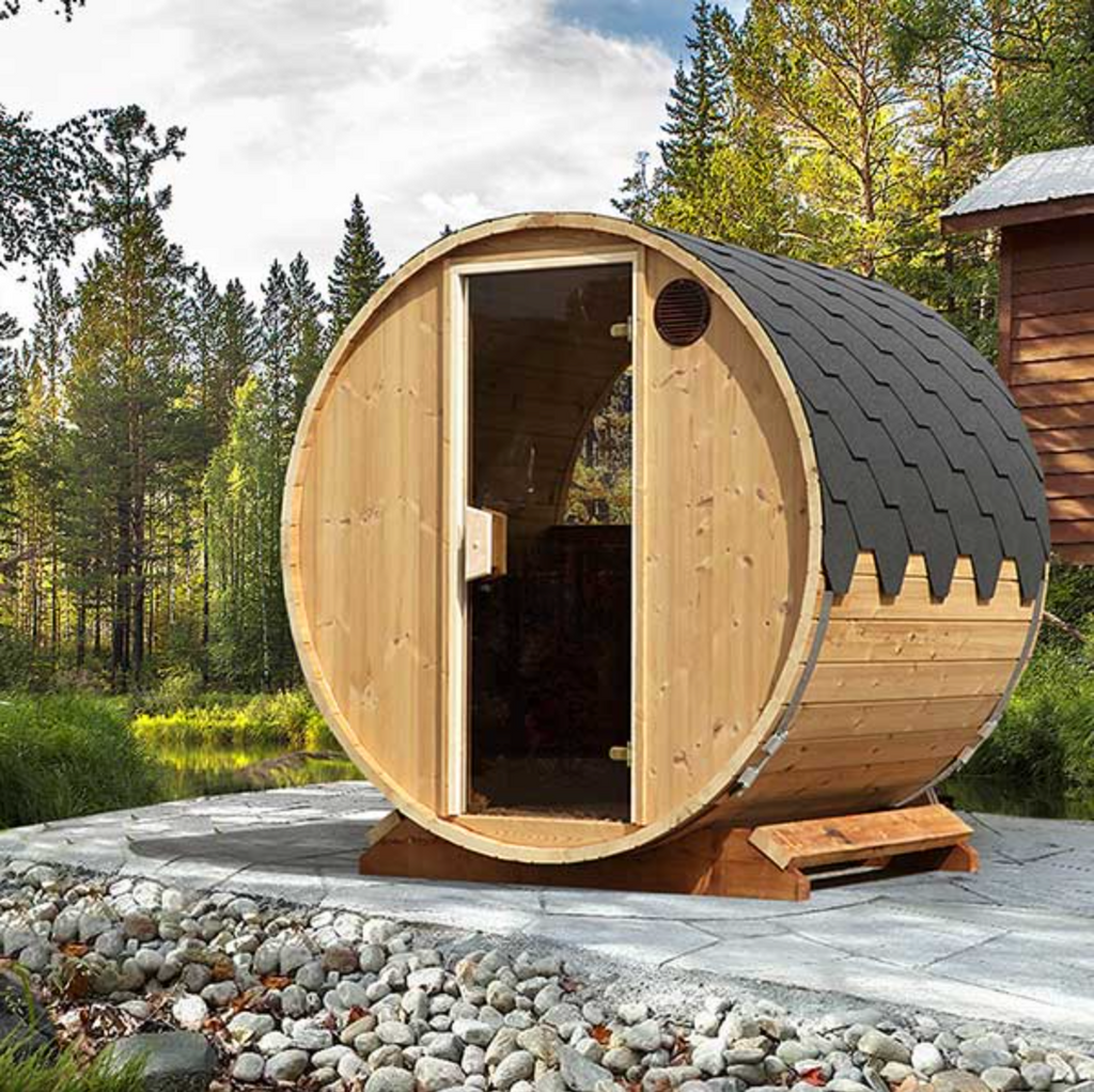 1,6m Outdoor Sauna for 3 persons