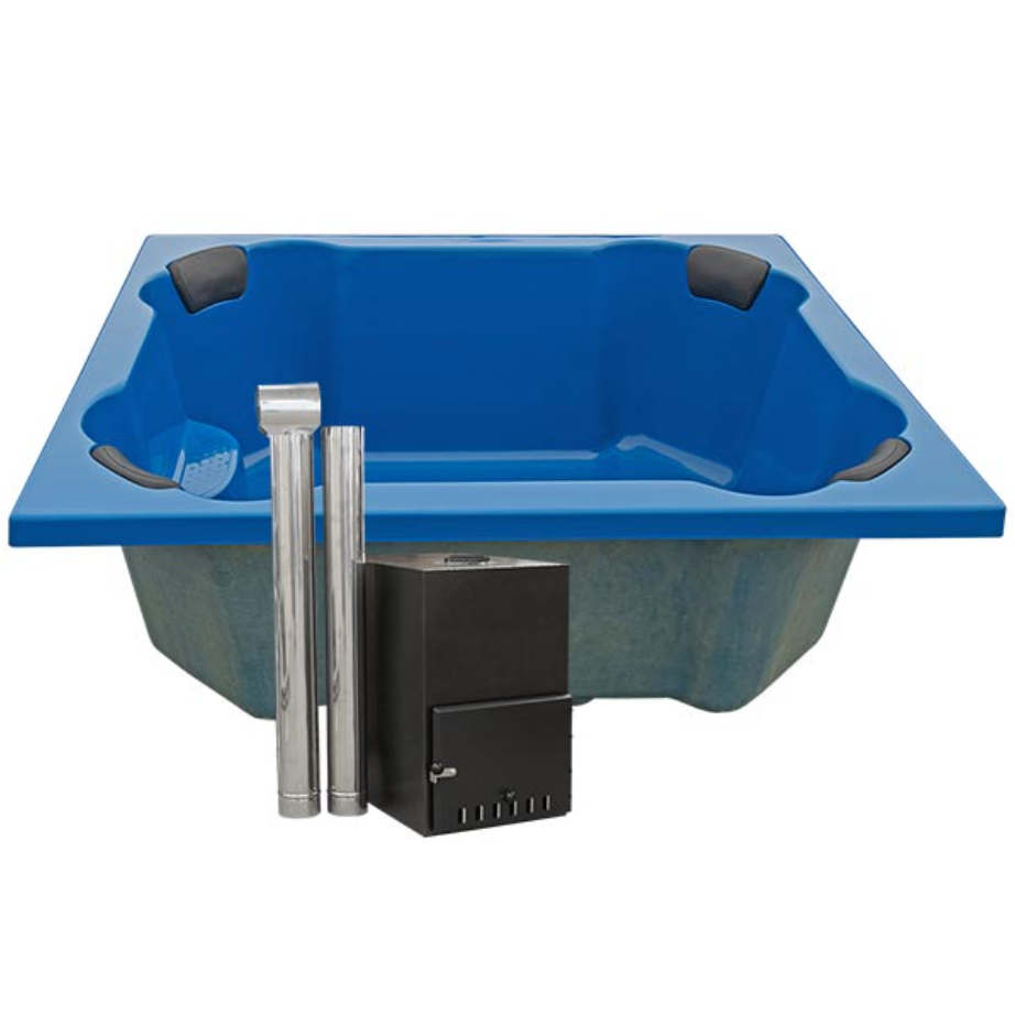 For 8 persons Hot Tub Liner from Fiberglass “Quattro” 2,0×1,7m