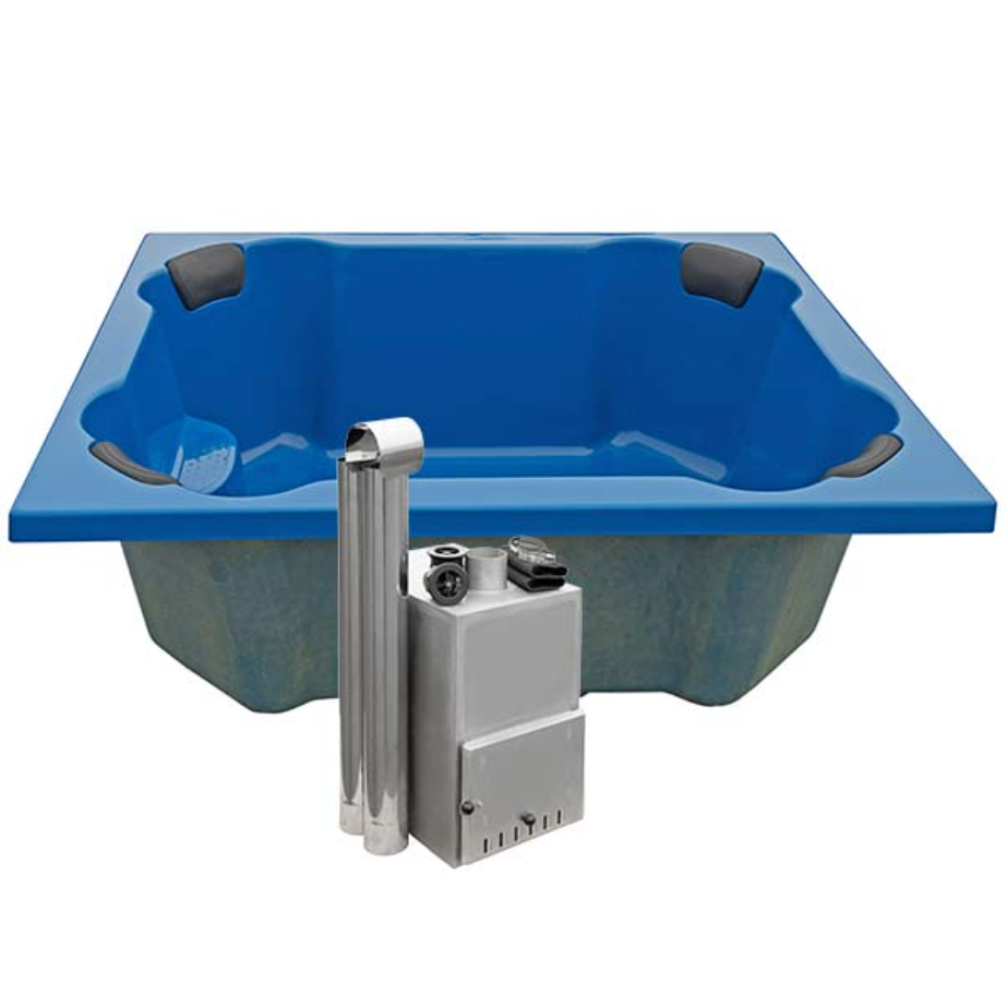 For 8 persons Hot Tub Liner from Fiberglass “Quattro” 2,0×1,7m