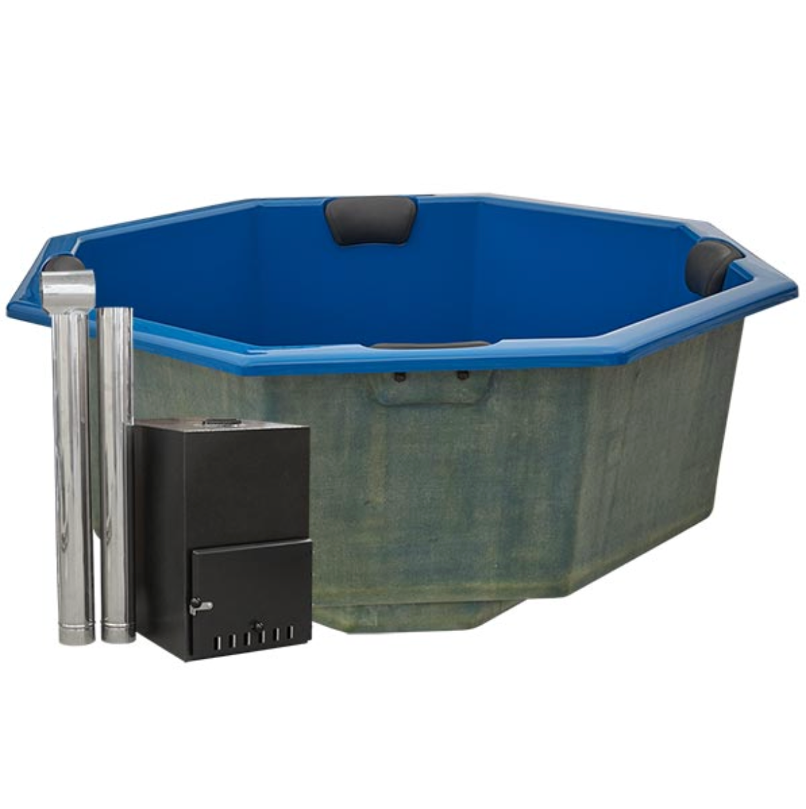 For 7 persons Hot Tub Liner from Fiberglass “Octa” 2,0×2,0m
