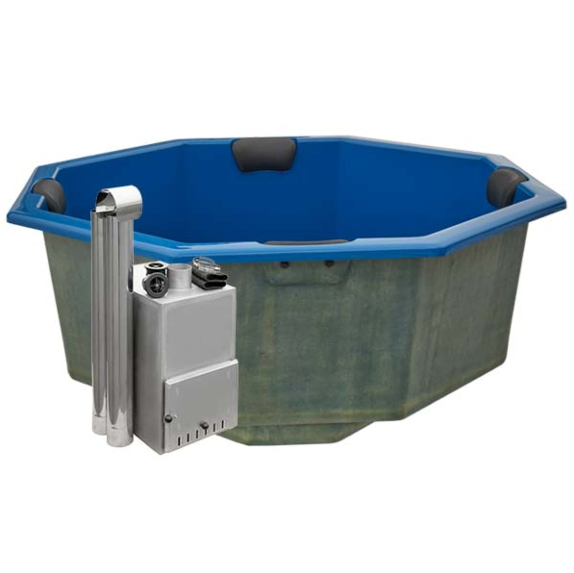 For 7 persons Hot Tub Liner from Fiberglass “Octa” 2,0×2,0m
