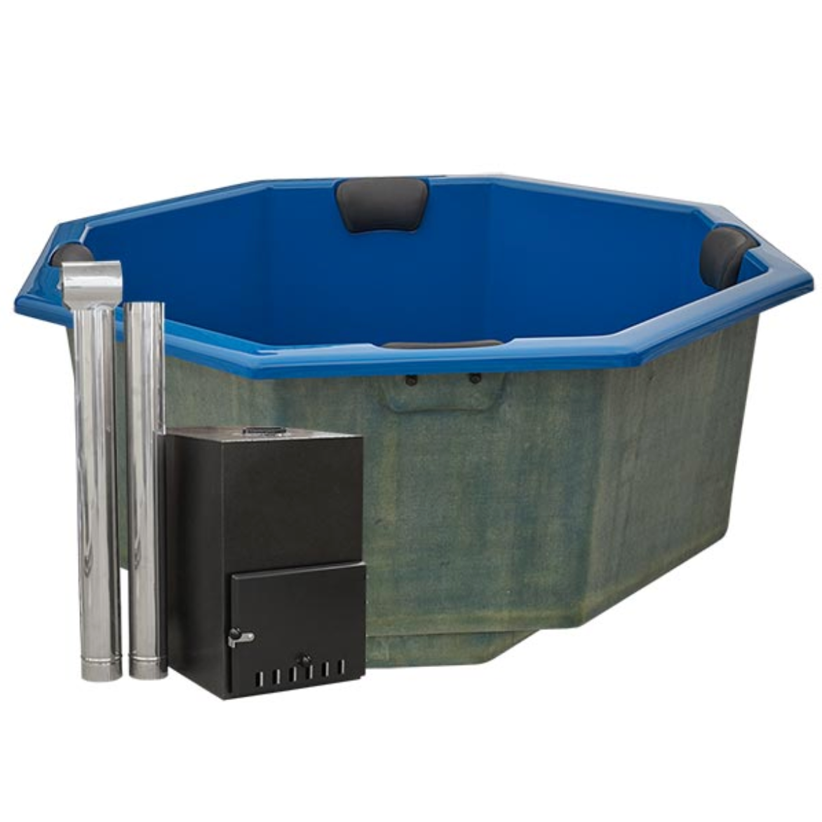 For 6 persons Hot Tub Liner from Fiberglass “Octa” 1,8×1,8m