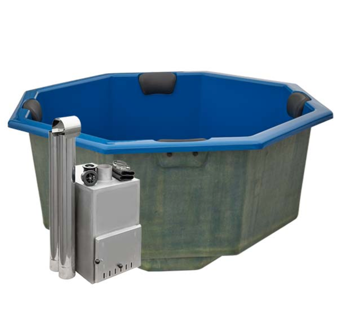 For 6 persons Hot Tub Liner from Fiberglass “Octa” 1,8×1,8m