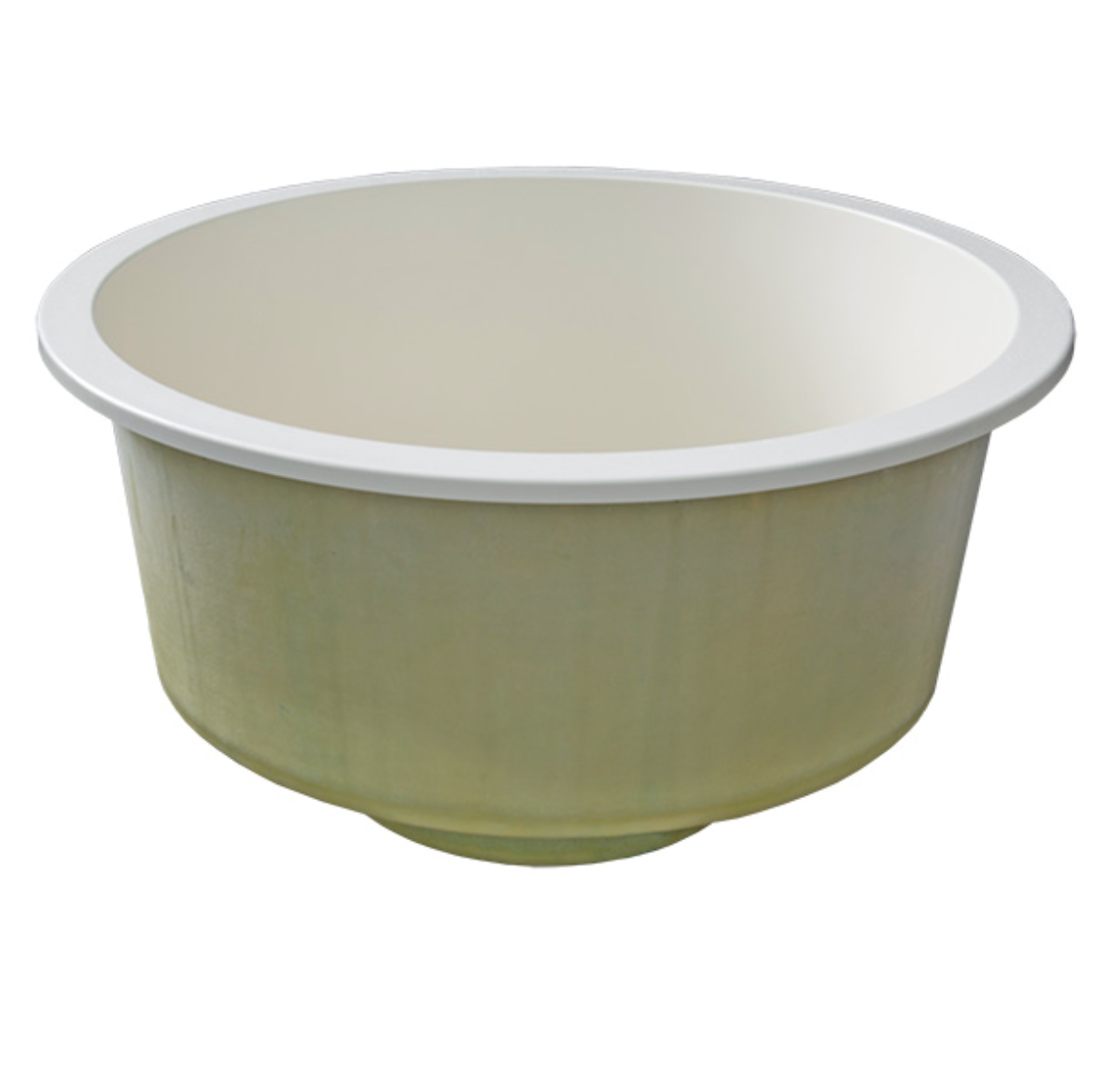 For 4 persons Hot Tub Liner from Fiberglass with an Outside Heater “Round” 1,8m