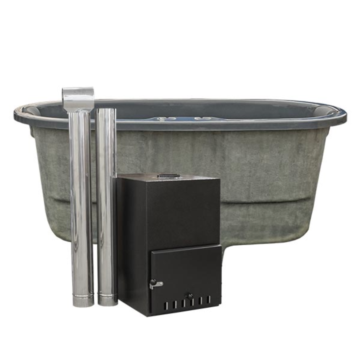 For 2 persons Hot Tub Liner from Fiberglass “Oval” 1,85×0,95m
