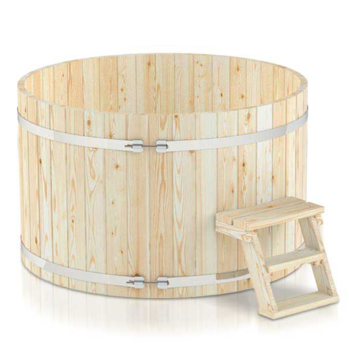 Wooden Hot Tub without Heater