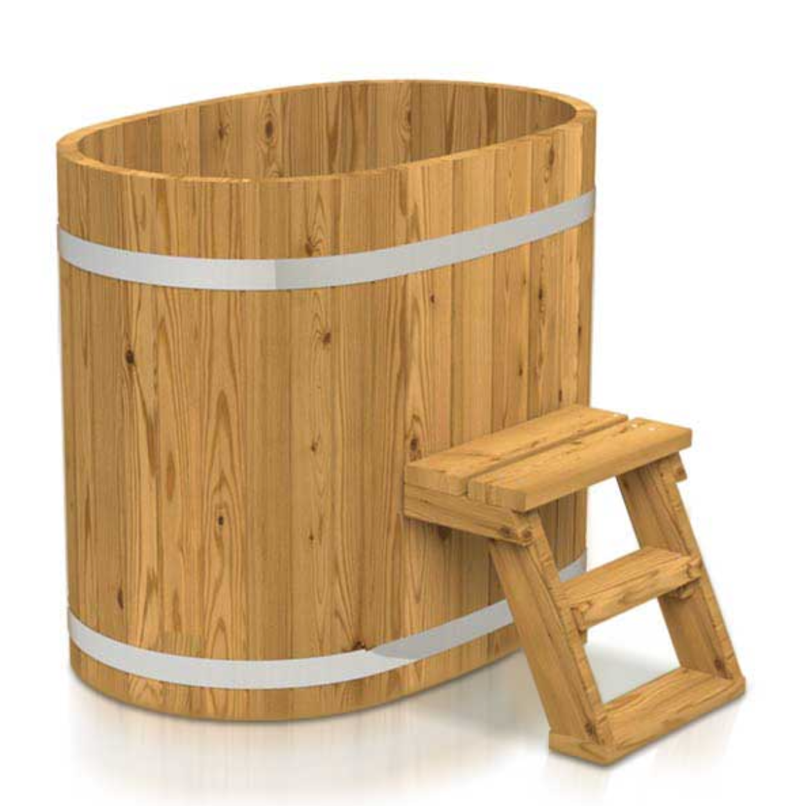 Wooden Hot Tub without Heater