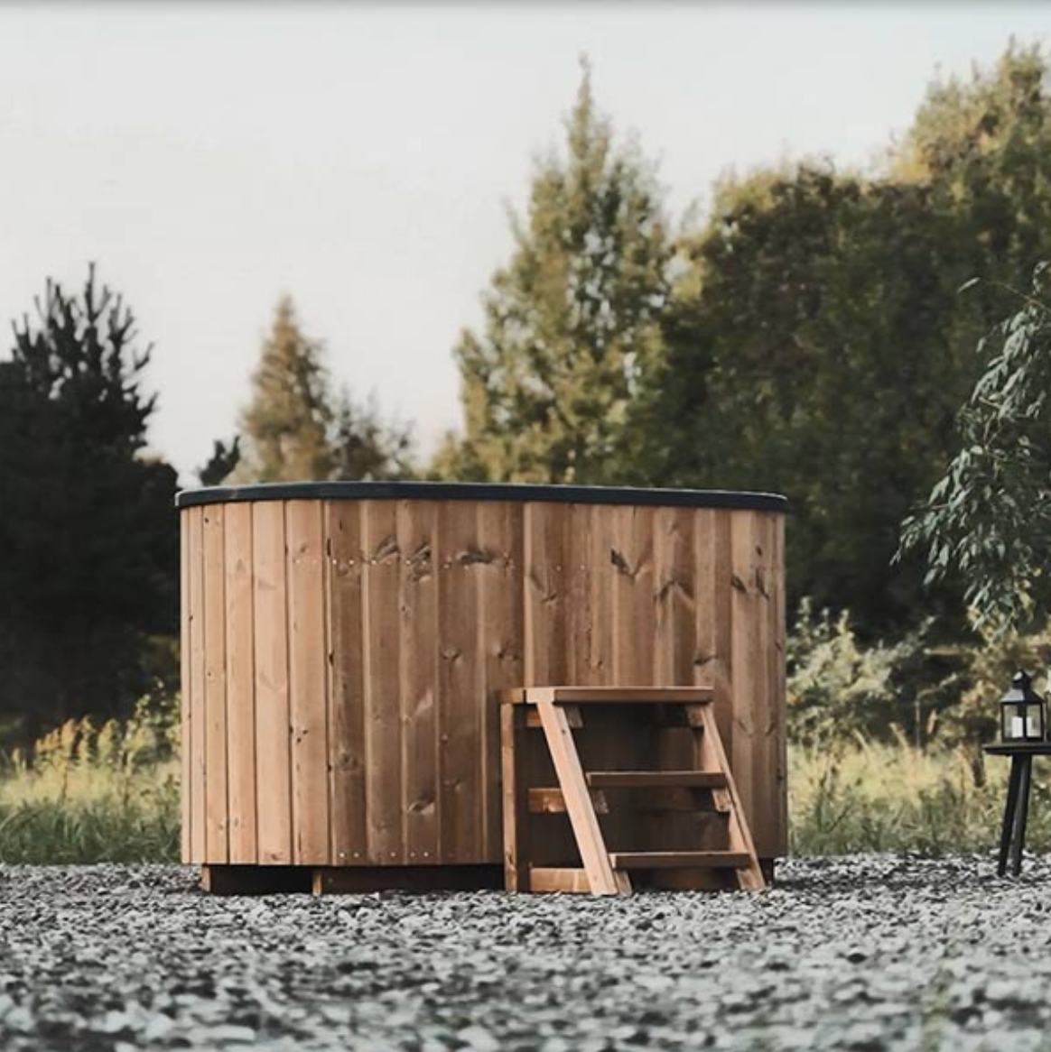 Cold Plunge Tub from fiberglass for 2 persons