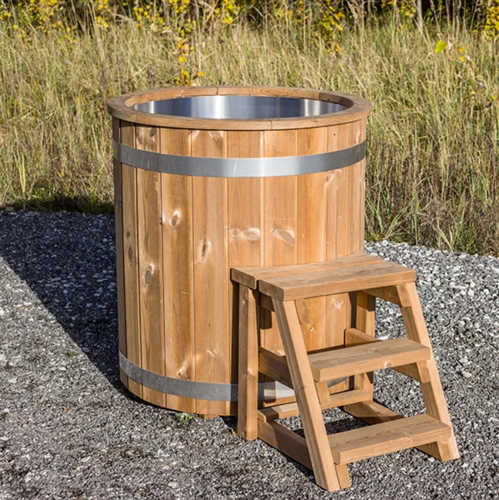 Stainless Steel Cold Plunge Tub for One