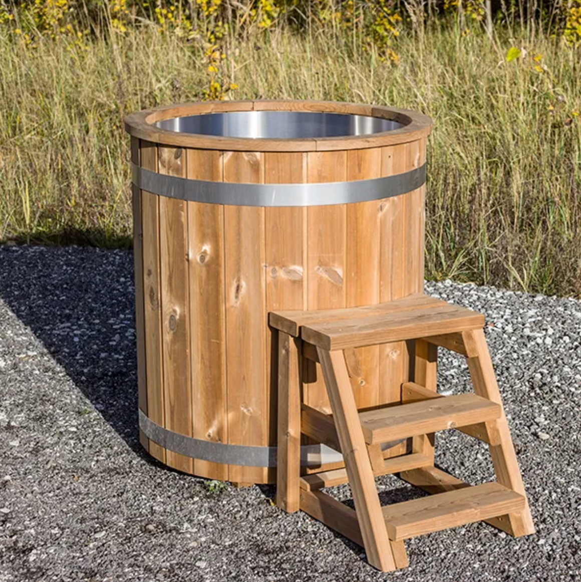 Stainless Steel Cold Plunge Tub for One