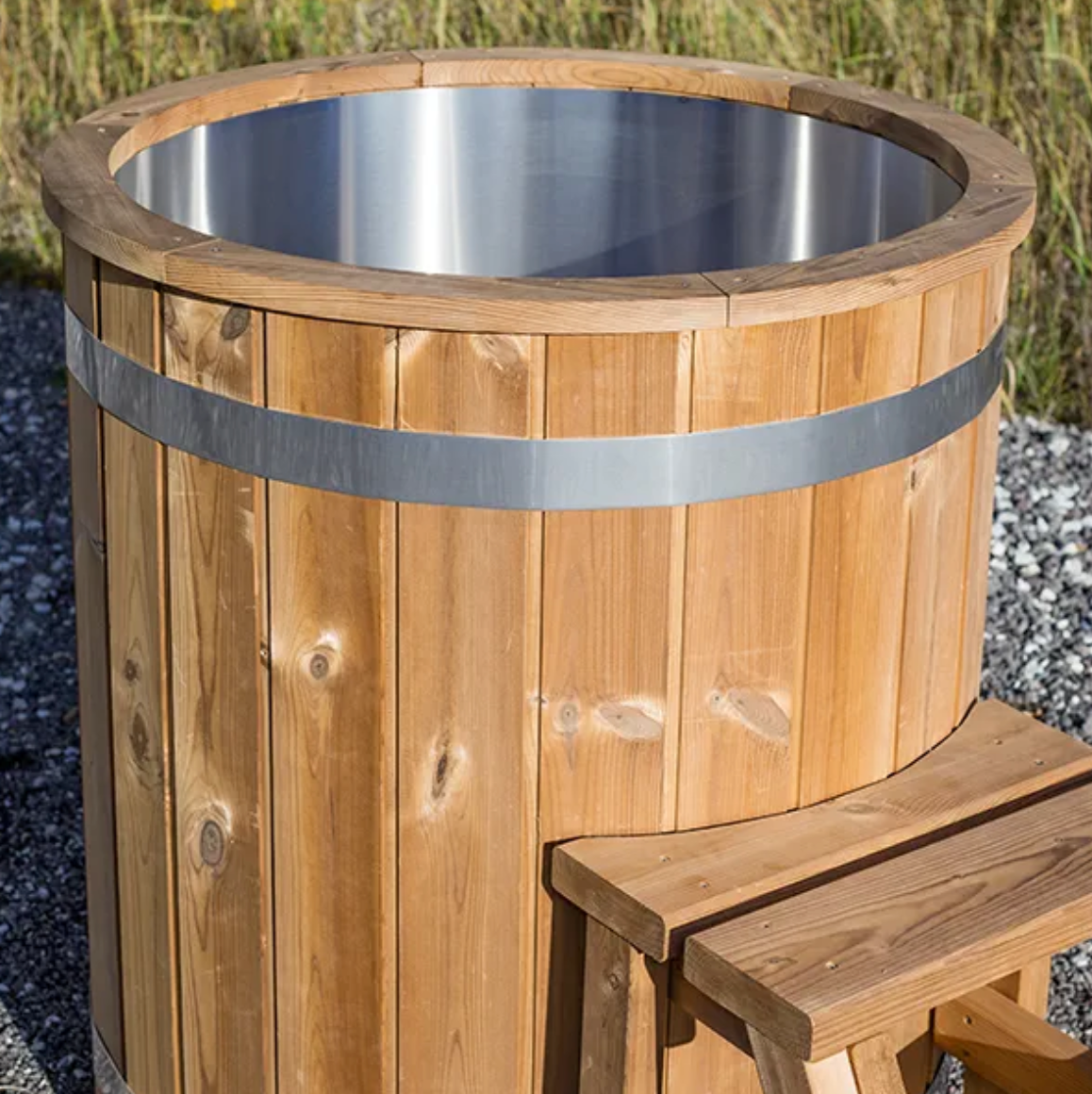 Stainless Steel Cold Plunge Tub for One