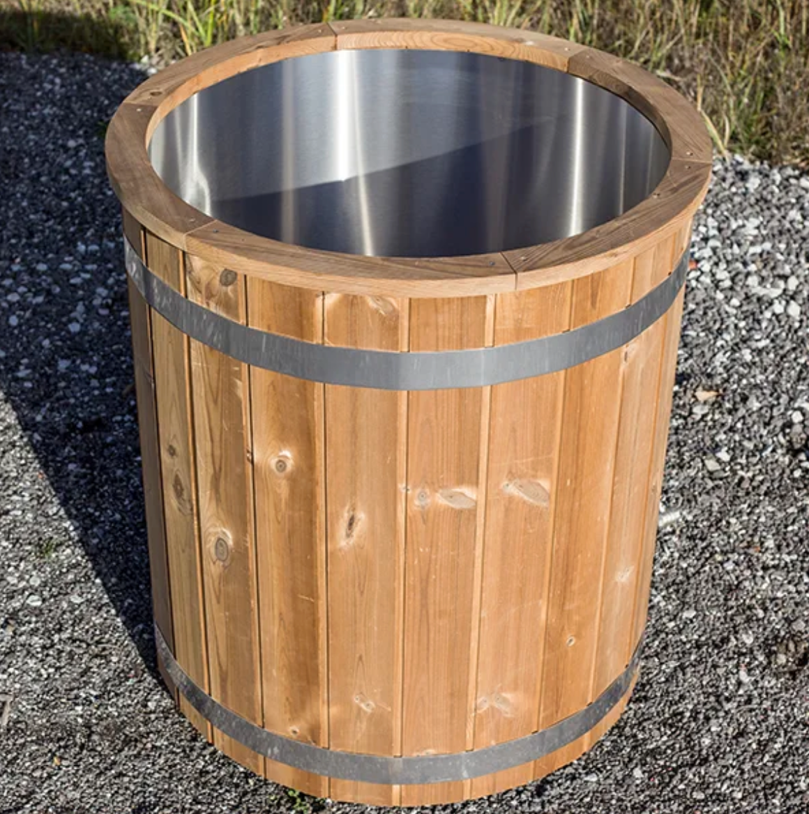 Stainless Steel Cold Plunge Tub for One