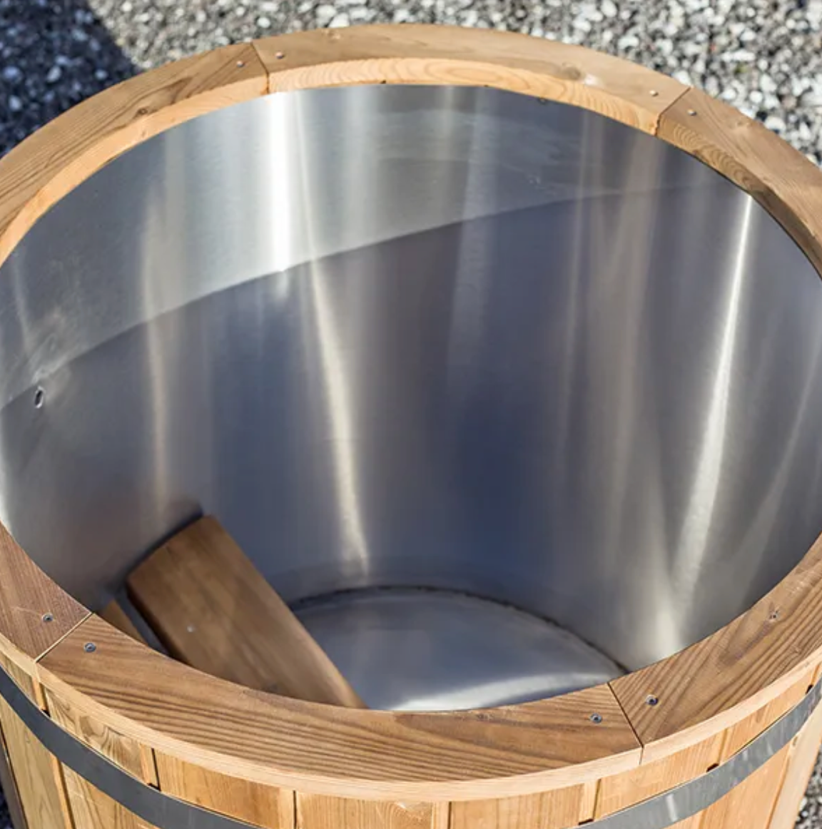 Stainless Steel Cold Plunge Tub for One