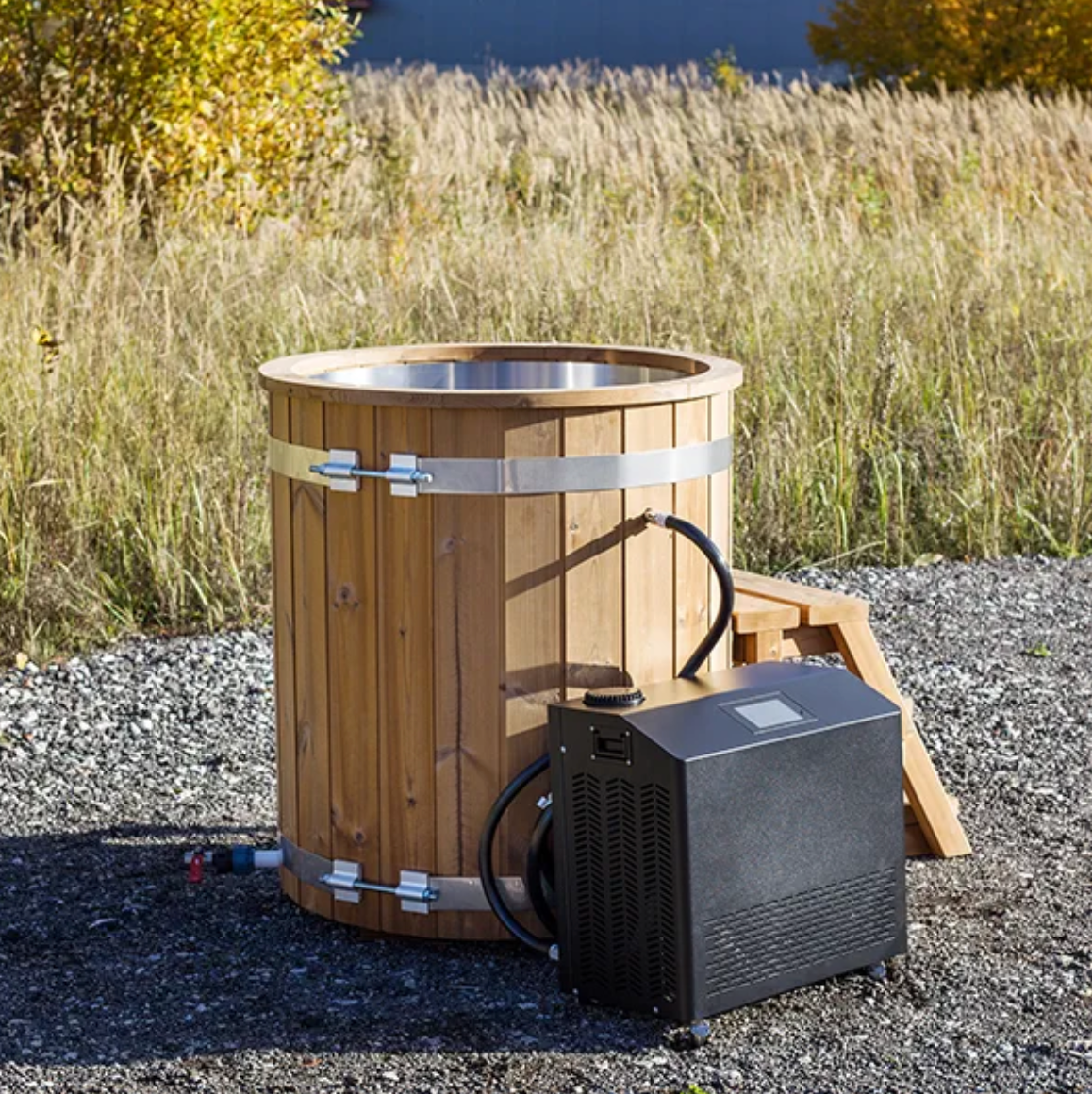 Stainless Steel Cold Plunge Tub for One