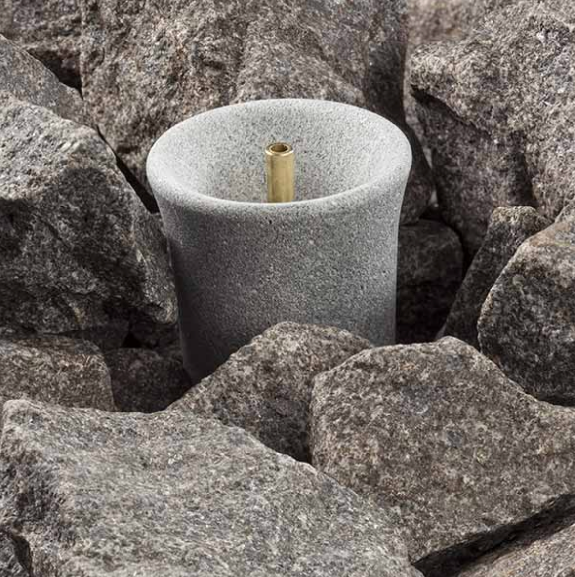 Small sauna fountain