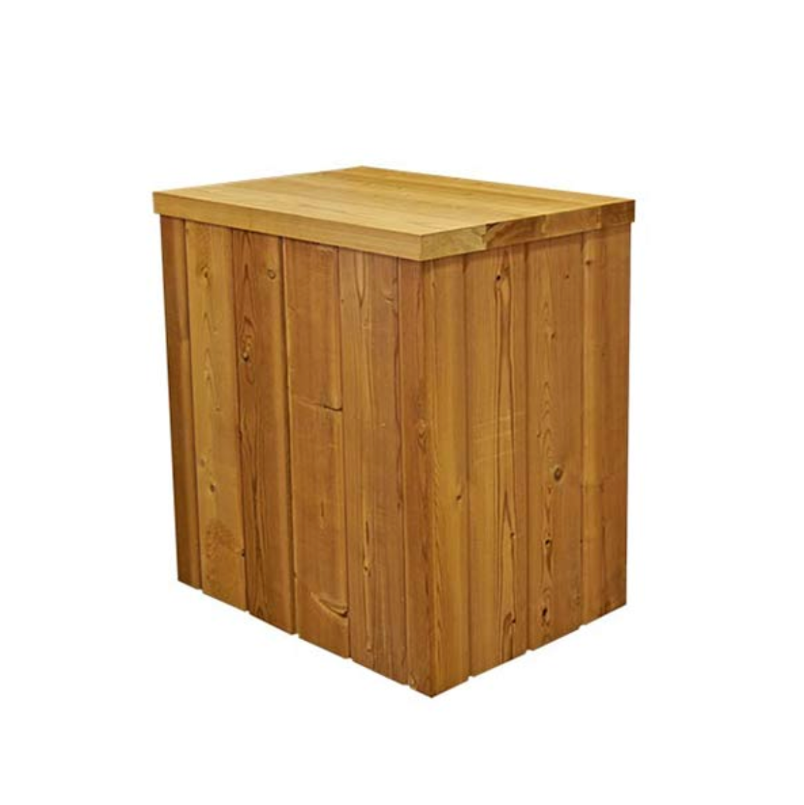 Wooden box for filter and electric heaters