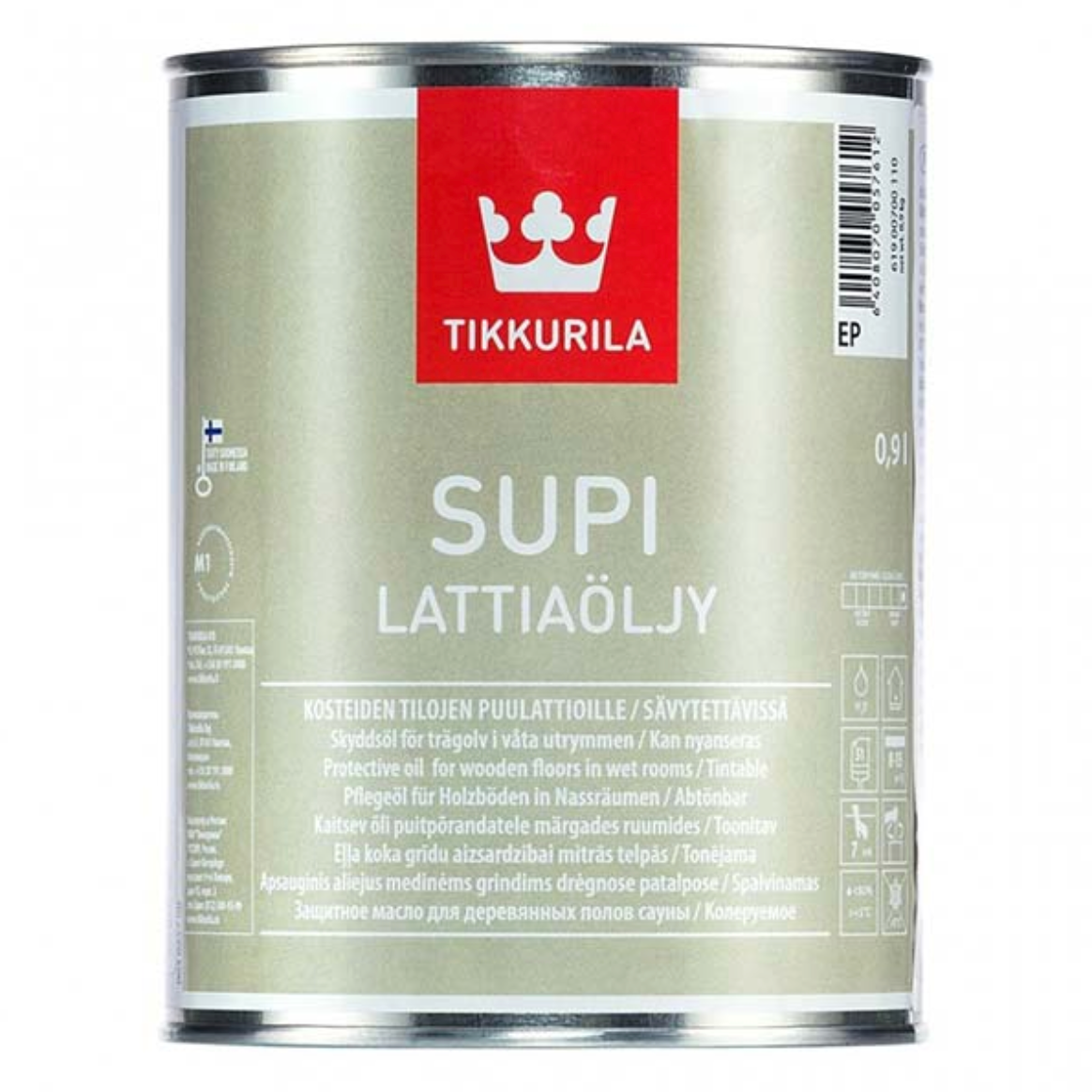Colorless floor oil – Supi Lattiaöljy 0,9l