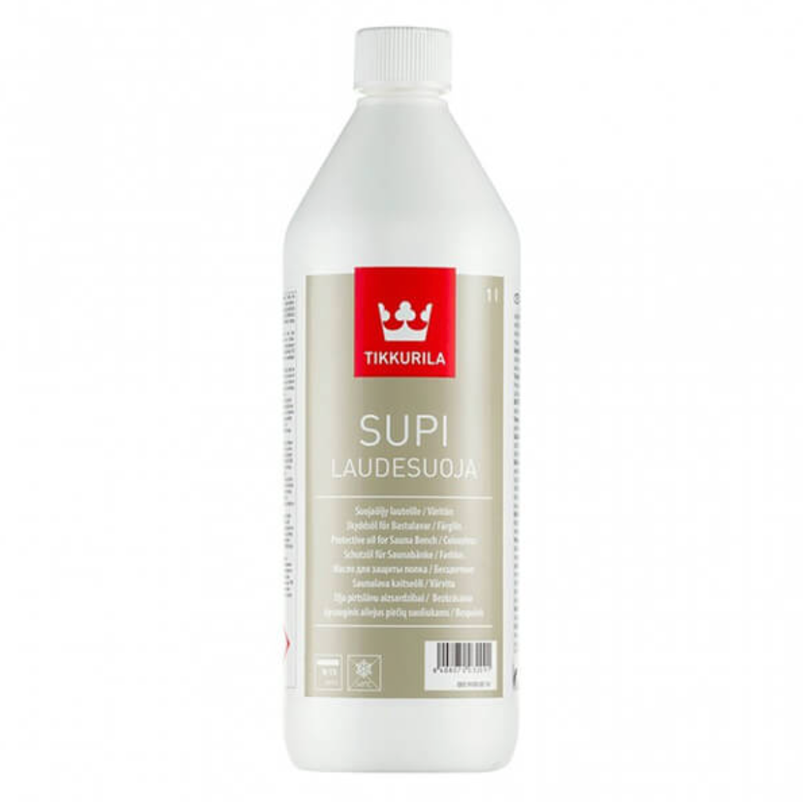 Colorless oil for sauna benches – Supi Laudesuoja 1l