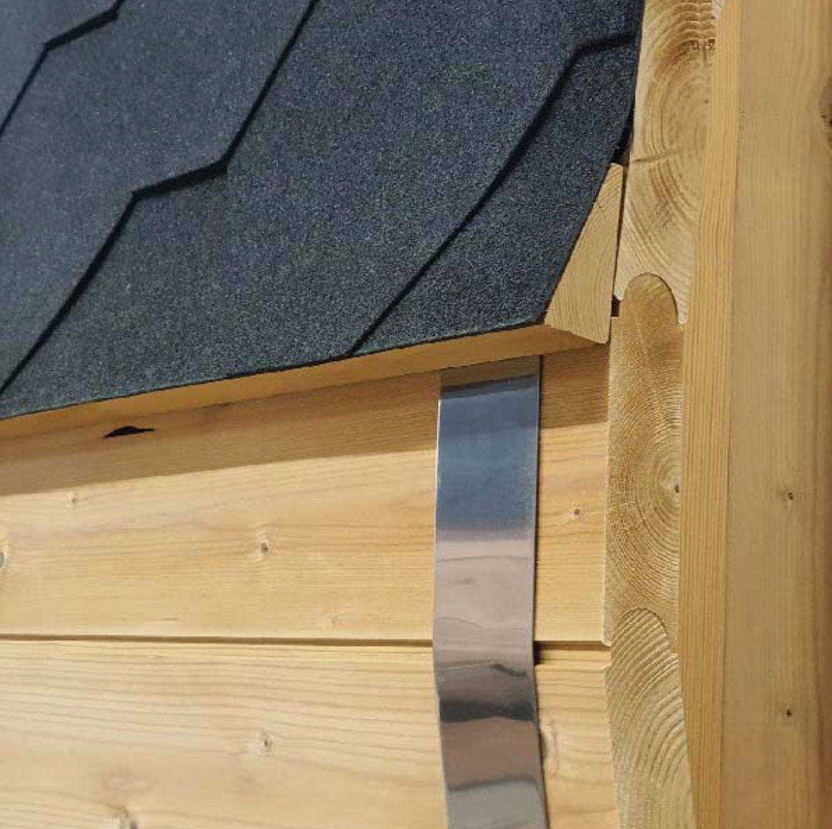 Angle for Sauna Roof, 2 pcs.