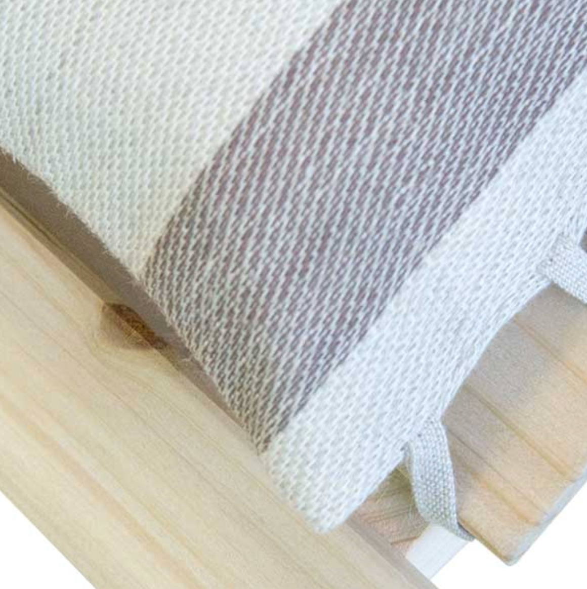 Headrest with the pillow for sauna