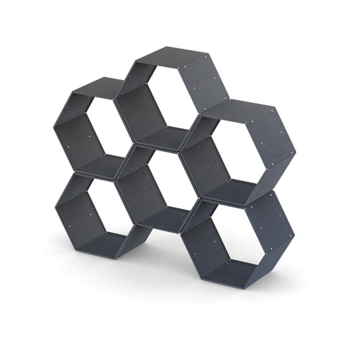 Honeycomb” Log Rack