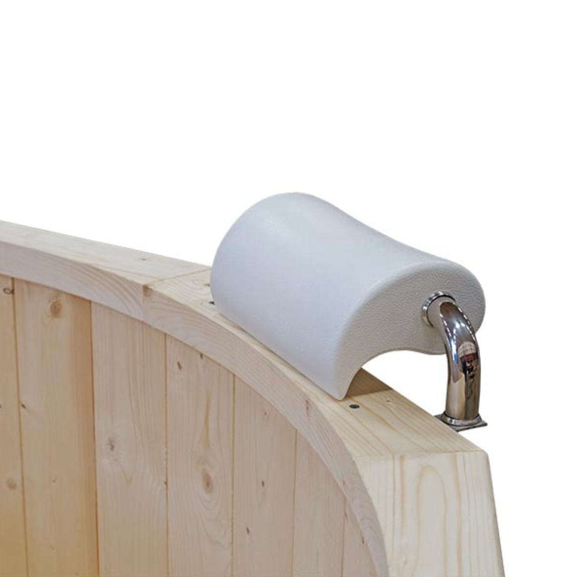 Headrests for wooden hot tubs