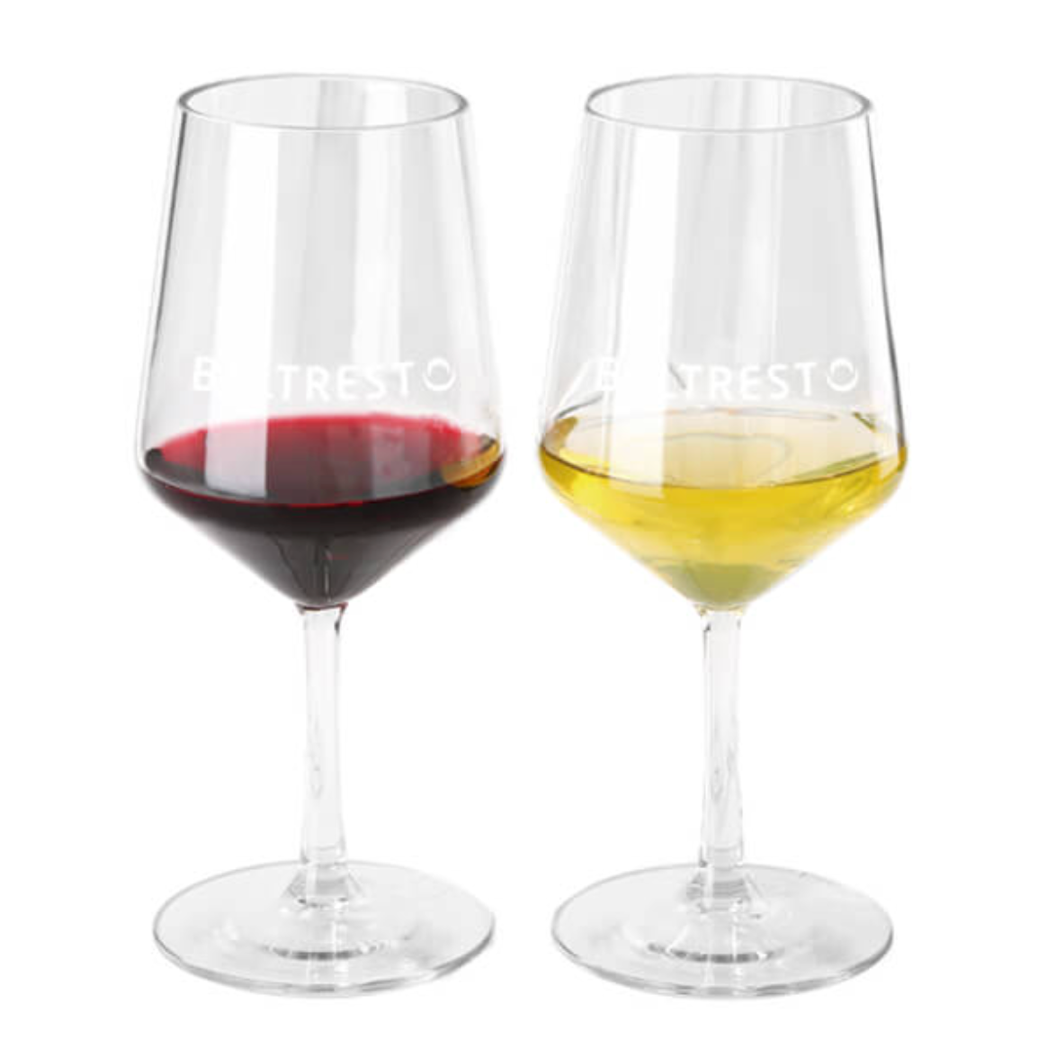 Unbreakable wine glasses, 2 pcs
