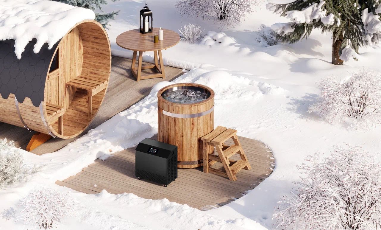 Stainless Steel Cold Plunge Tub for One